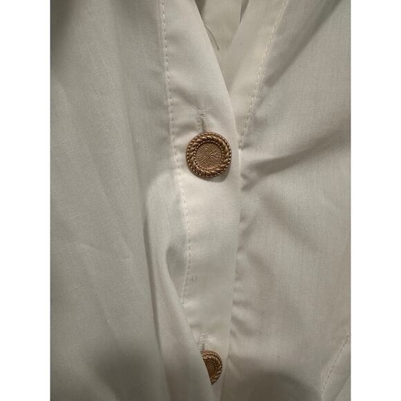 I:na Twist Front Blouse Size L - Picture 3 of 5